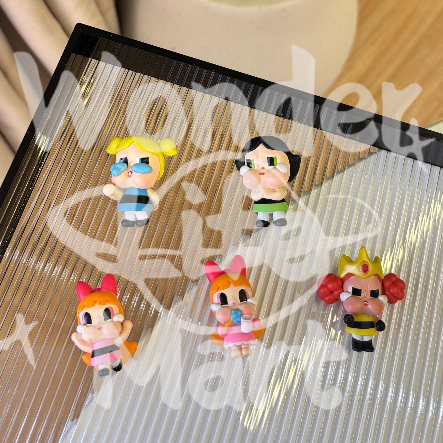 PPMT CRYBABY Powerpuff Girls Crying the baby diy cute decorative toys Pen Toppers