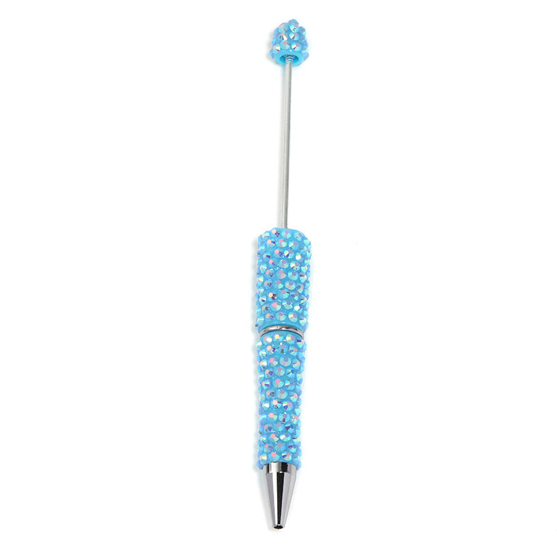 rhinestone Rotate the beads DIY creative gift pen Random Mix