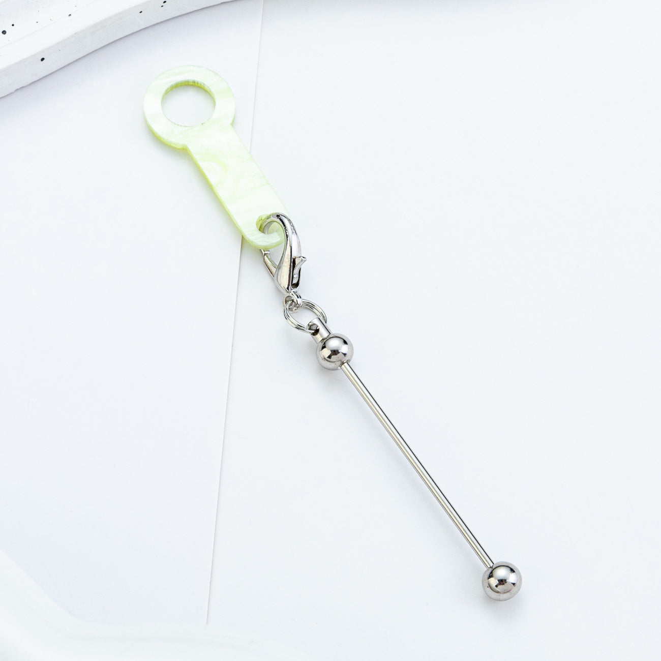 DIY beading Acrylic straw Pendant Applicable to 8mm-10mm Straw accessories Random Mix