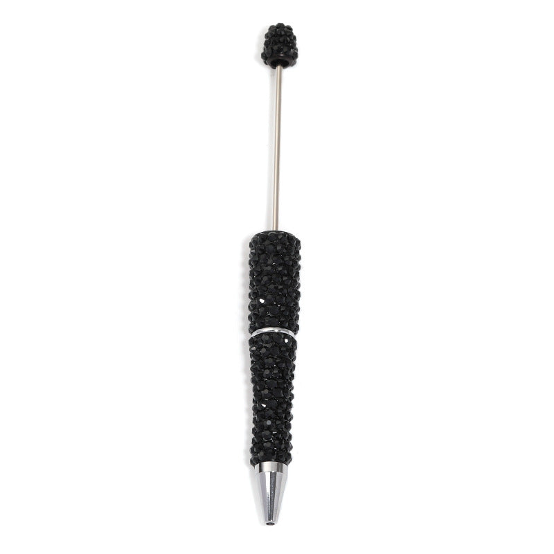 rhinestone Rotate the beads DIY creative gift pen Random Mix