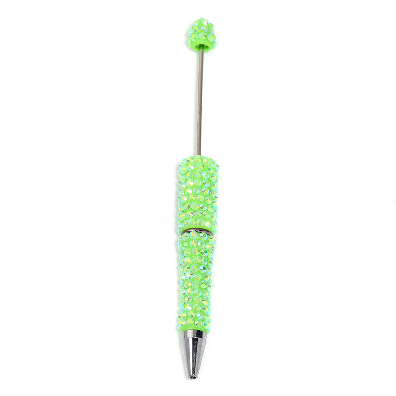 rhinestone Rotate the beads DIY creative gift pen Random Mix