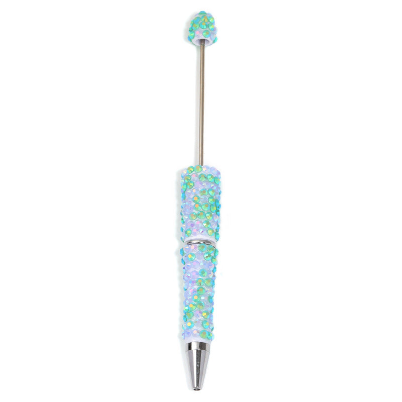 rhinestone Rotate the beads DIY creative gift pen Random Mix