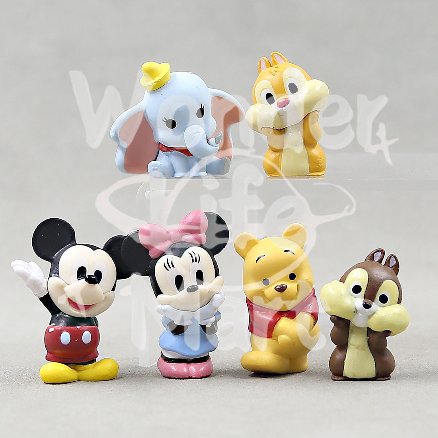 Mickey Minnie Niveni doll Ornament Pen Toppers Disney