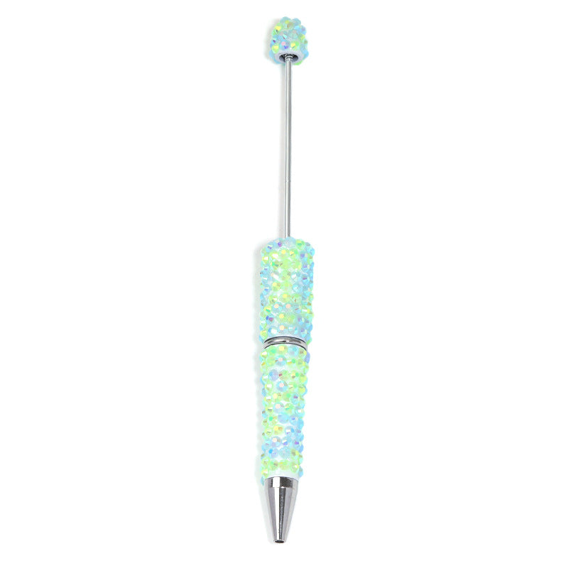 rhinestone Rotate the beads DIY creative gift pen Random Mix
