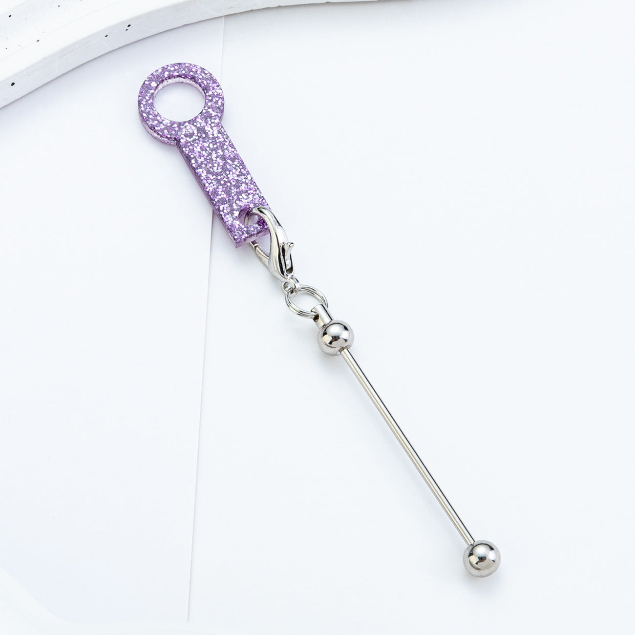 DIY beading Acrylic straw Pendant Applicable to 8mm-10mm Straw accessories Random Mix