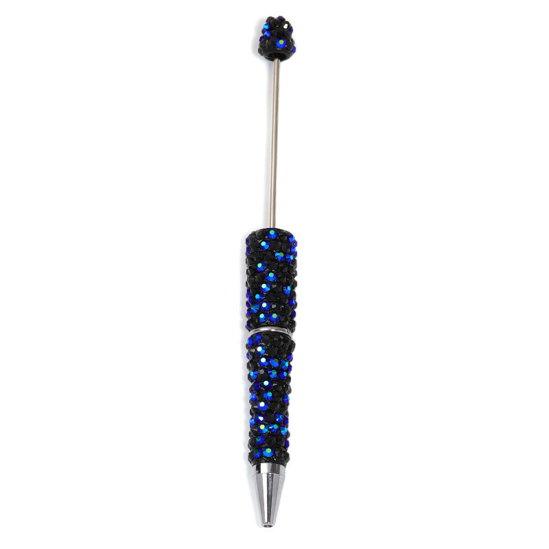 rhinestone Rotate the beads DIY creative gift pen Random Mix