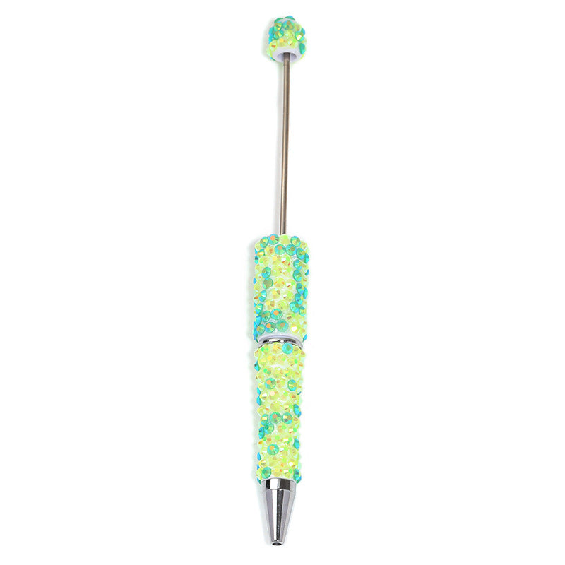rhinestone Rotate the beads DIY creative gift pen Random Mix