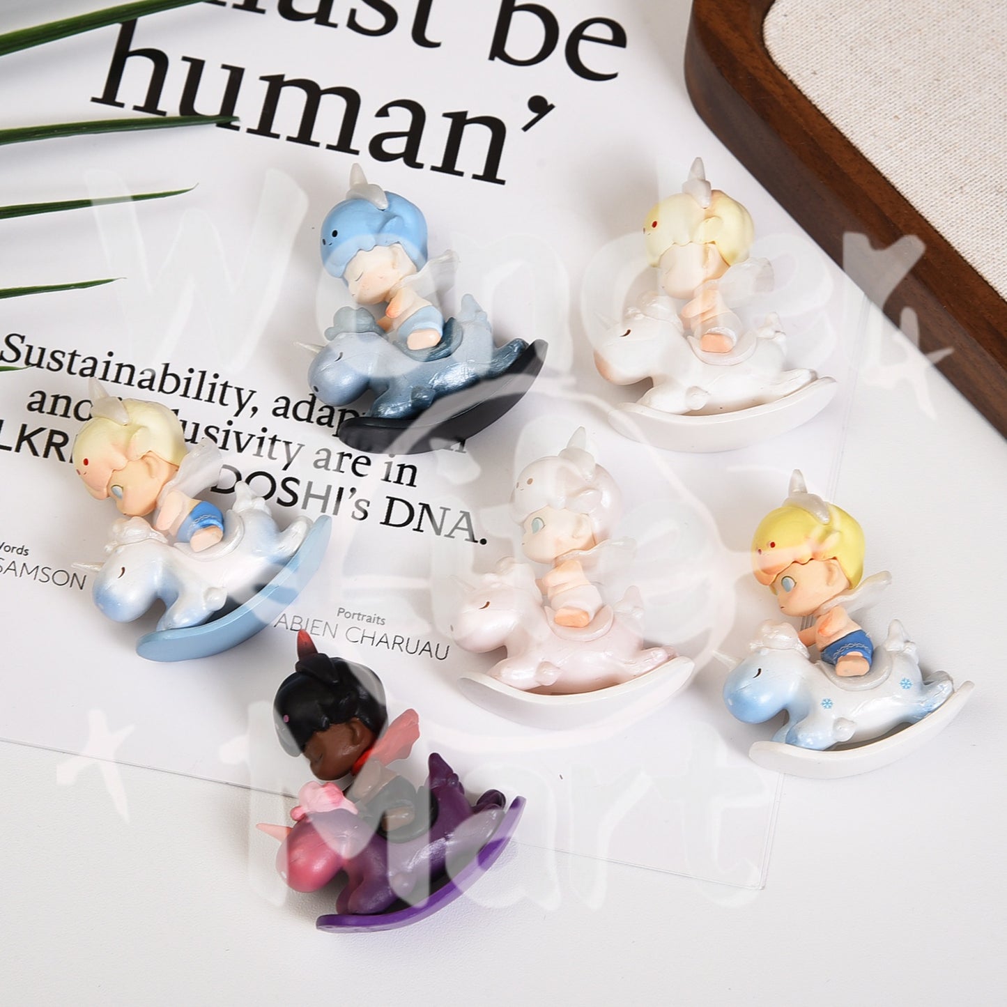 PPMT Trojan horse dimoo series Mengli diy doll toys, mobile phone chain, small pendant Pen Toppers