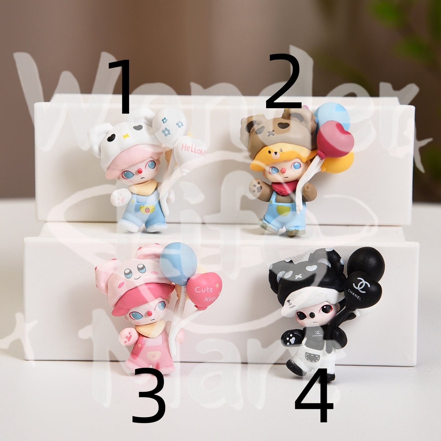 PPMT Balloon dm Mengli diy mobile phone chain key pendant blind box toy Pen Toppers