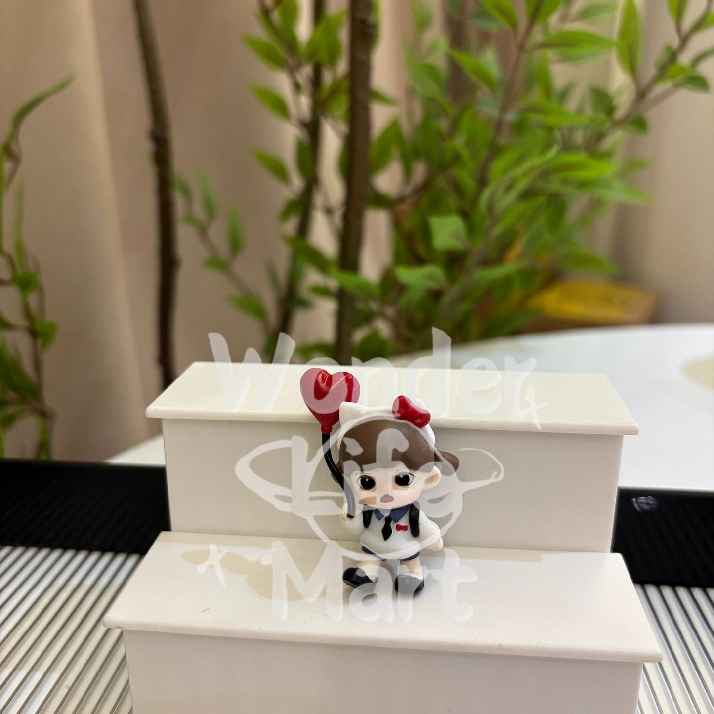 PPMT Little Ghost Sister Mengli Doll Trendy toy figurines Pendants and ornaments Pen Toppers