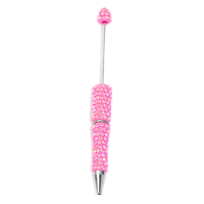 rhinestone Rotate the beads DIY creative gift pen Random Mix