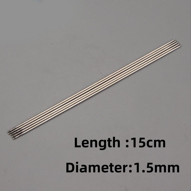 Steel needle Two-sided cusp hollow Stainless steel needle Mini needle Knitting needle Length :15cm