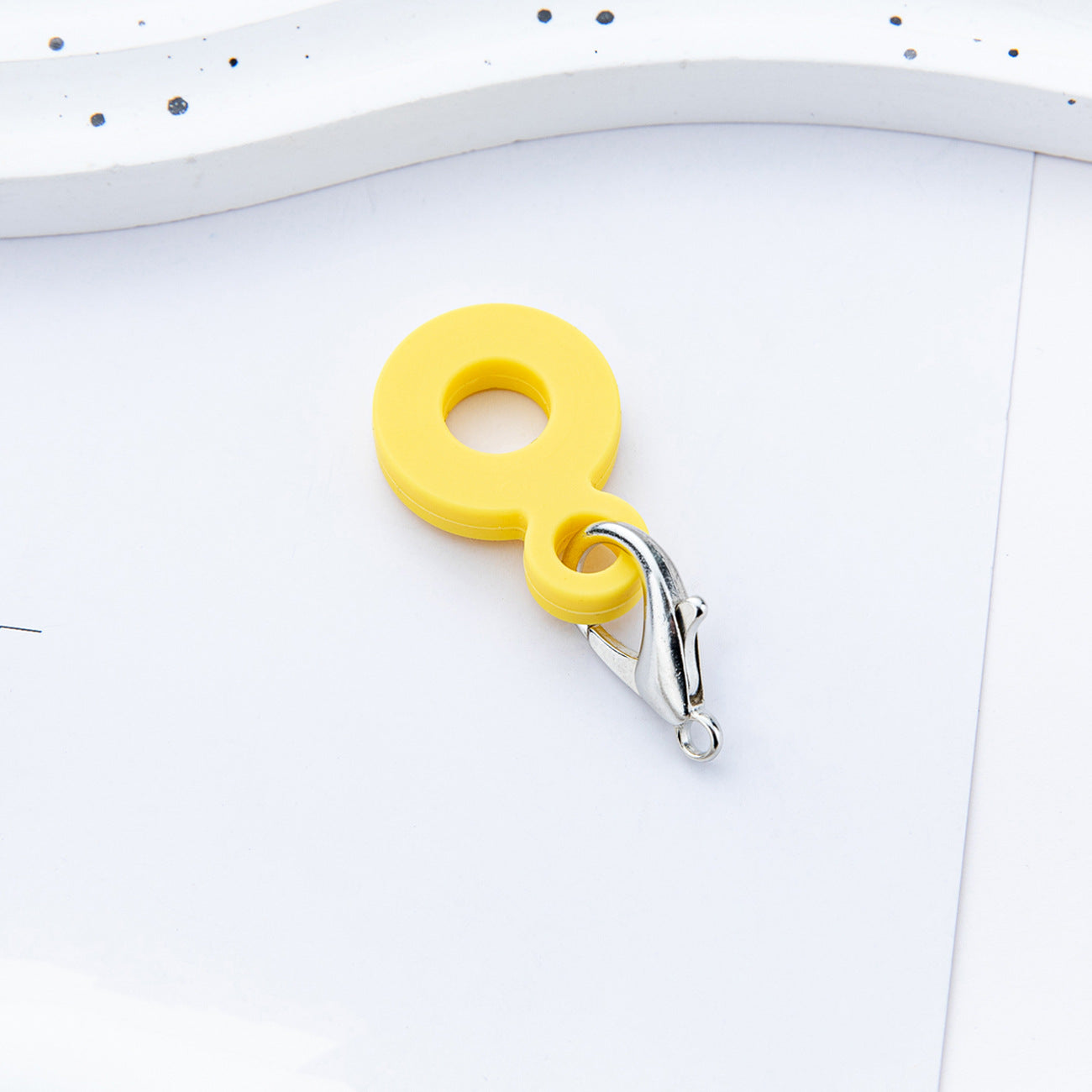 DIY Silicone rubber Straw Pendant Applicable to 8mm-10mm Silicone pendant for water cups anRandom Mixd straws