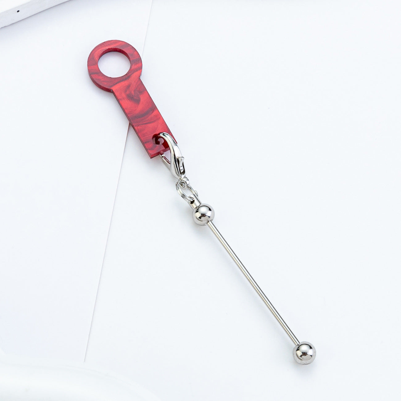 DIY beading Acrylic straw Pendant Applicable to 8mm-10mm Straw accessories Random Mix