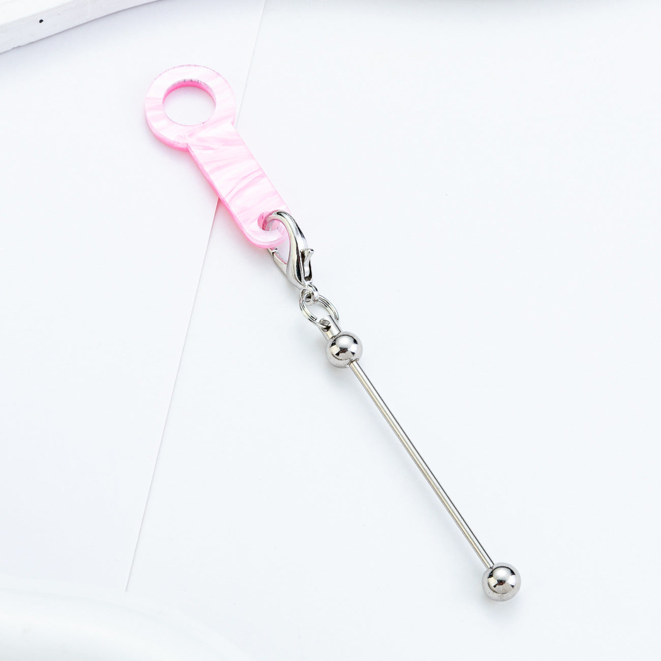 DIY beading Acrylic straw Pendant Applicable to 8mm-10mm Straw accessories Random Mix