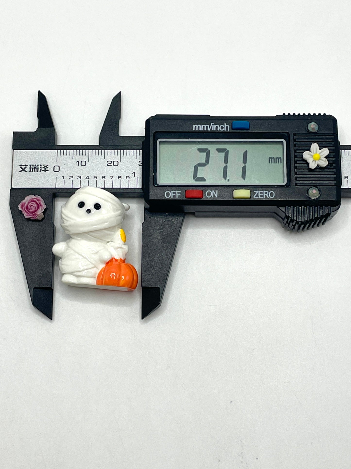 Halloween series beaded mummy Jack-o '-lantern Bead 27mm