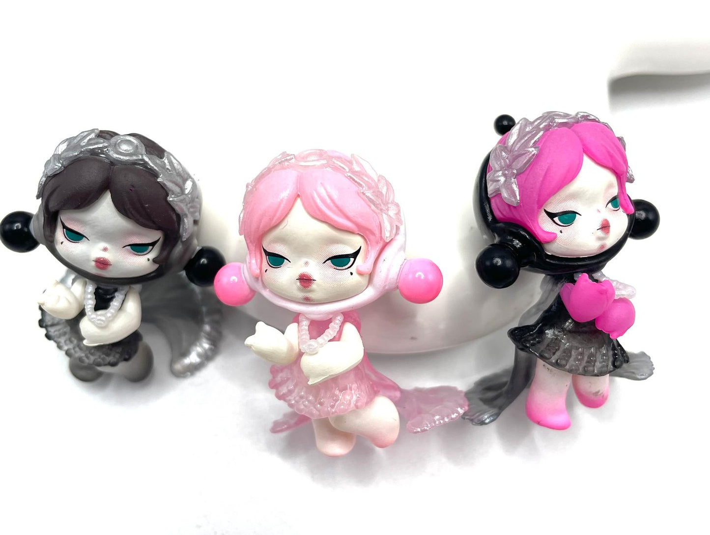 new arrival sp skull panda doll pen topper charcter figure