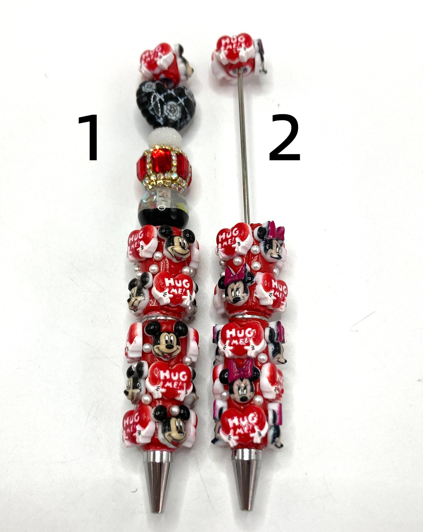 Disne Micke Minni Cute cartoon character Clay Bead Pencil Random Mix