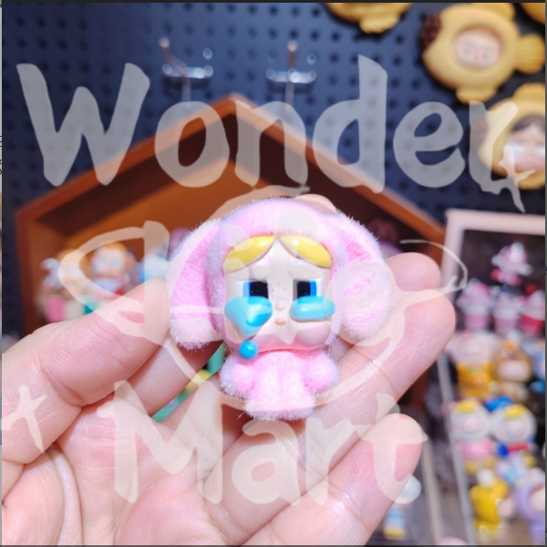 Crying the baby Fuzzy Keychain Pen Toppers Ornament Crying Kids Series Random Mix