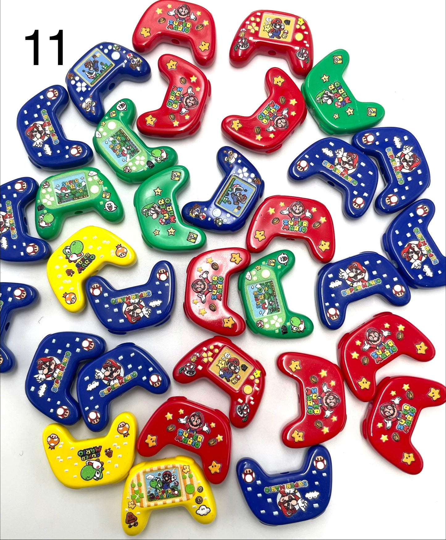 diy beaded beadable arylic characters figures beads and charms,please noted that all are random mix of each style