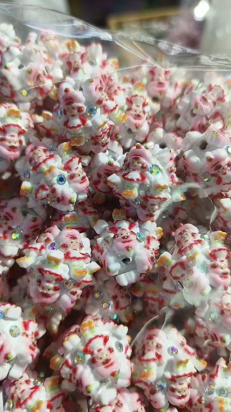 Christmas beads short cake girl grinch