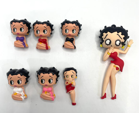 diy topper or charm Betty boop figure character