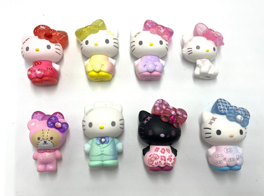 Doll character figures topper for diy craft as pendant as charm as pen topper hello HK 50th anniversary