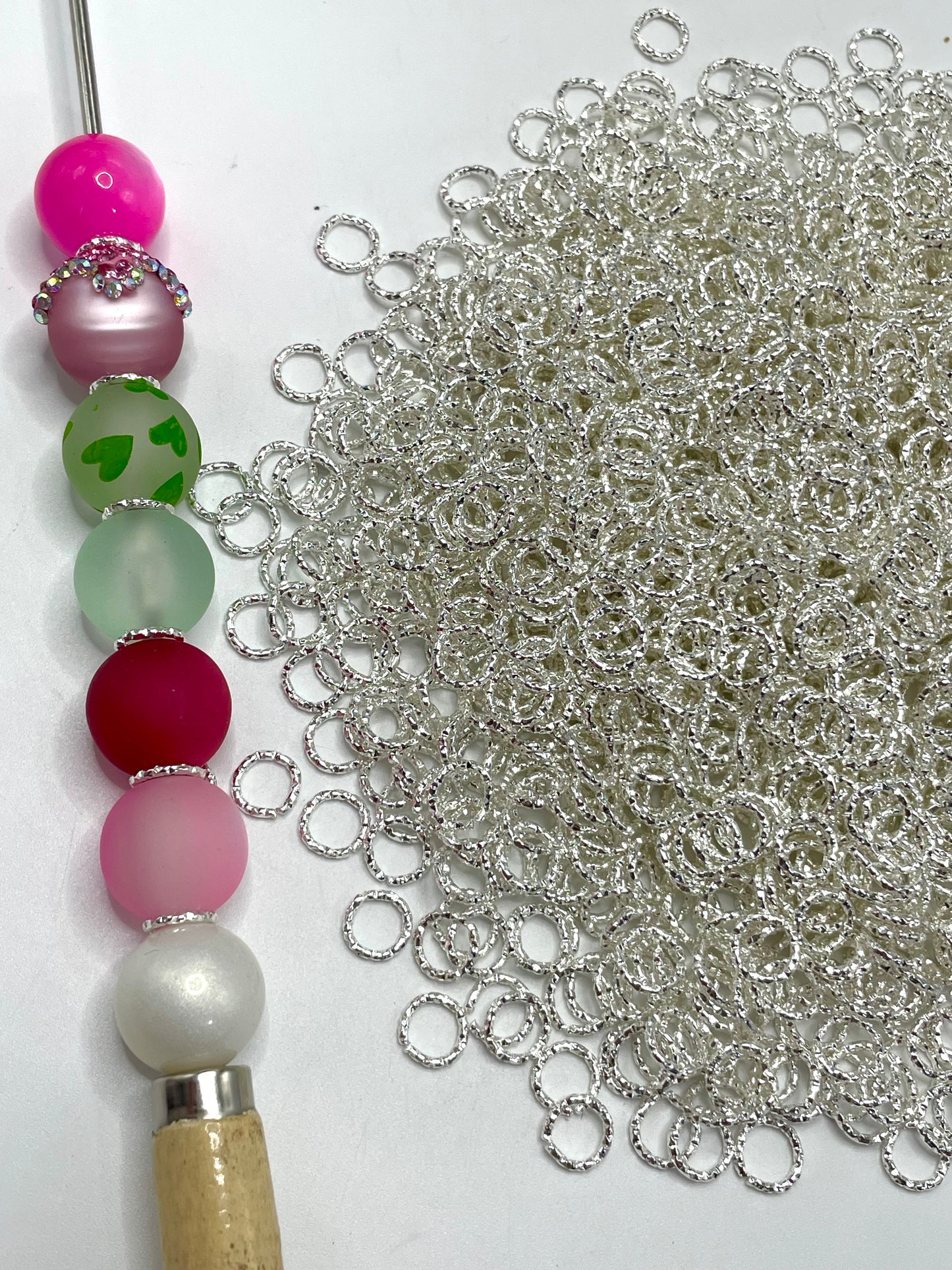 Metal ring （You can speak now.）DIY Metal Spacers 8mm
