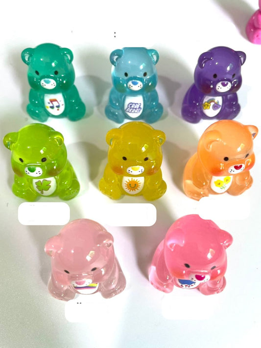Acrylic Translucent and Solid-colored Bears （No holes）