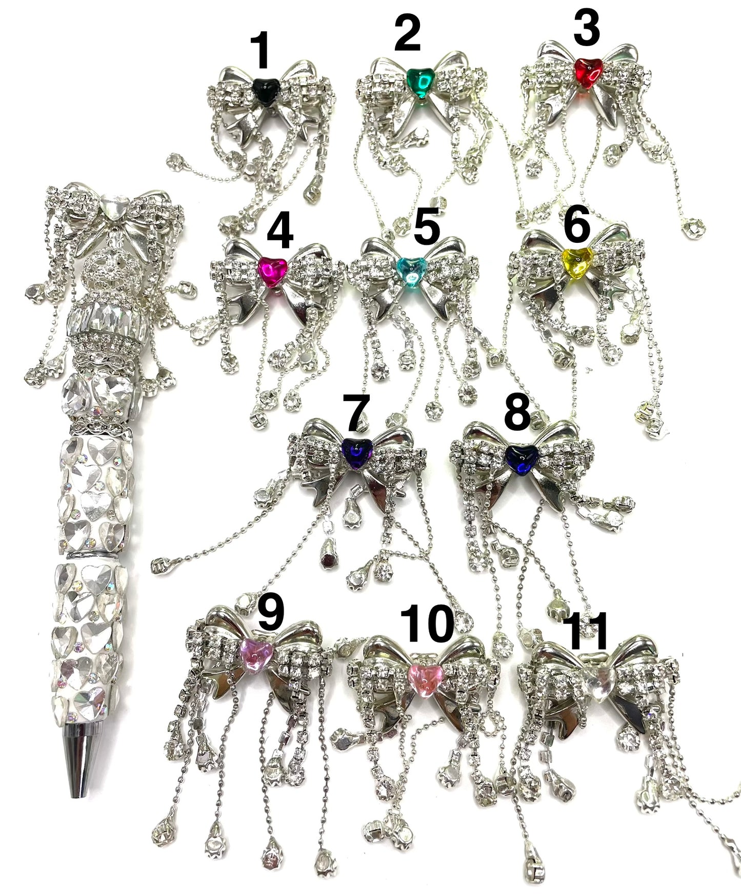 DIY beaded beadable fancy beads ornament with horse eyes stone and metal golden bead cap rhinestone chain ,random mix