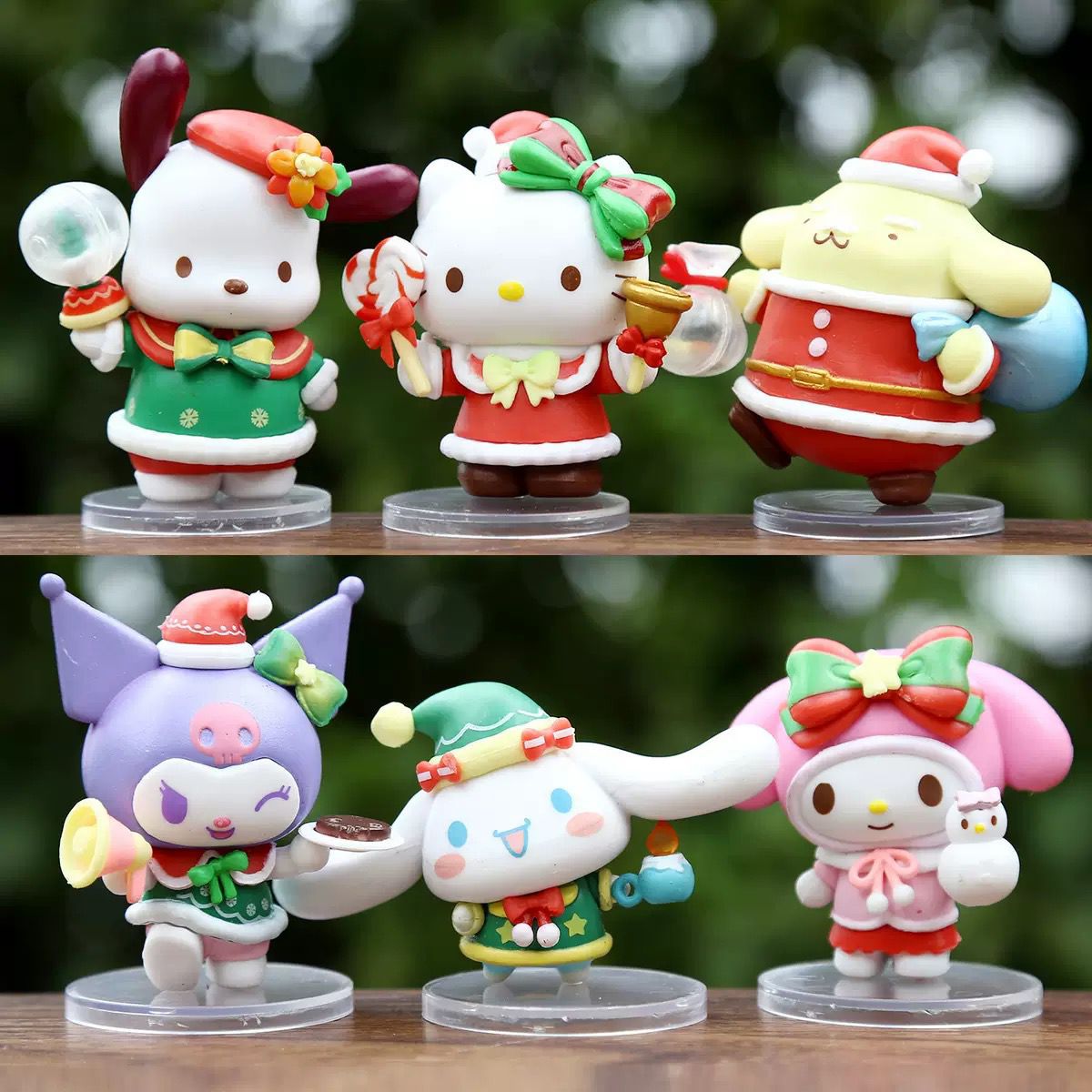 sanri Katty HK Kuku Christmas series pen topper character figure