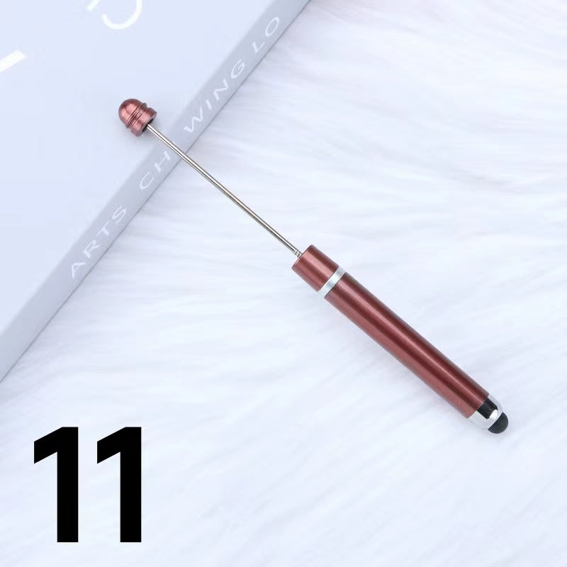 Plastic Stylus Beadable Pen (Touchable and Writable) Multi-color Option