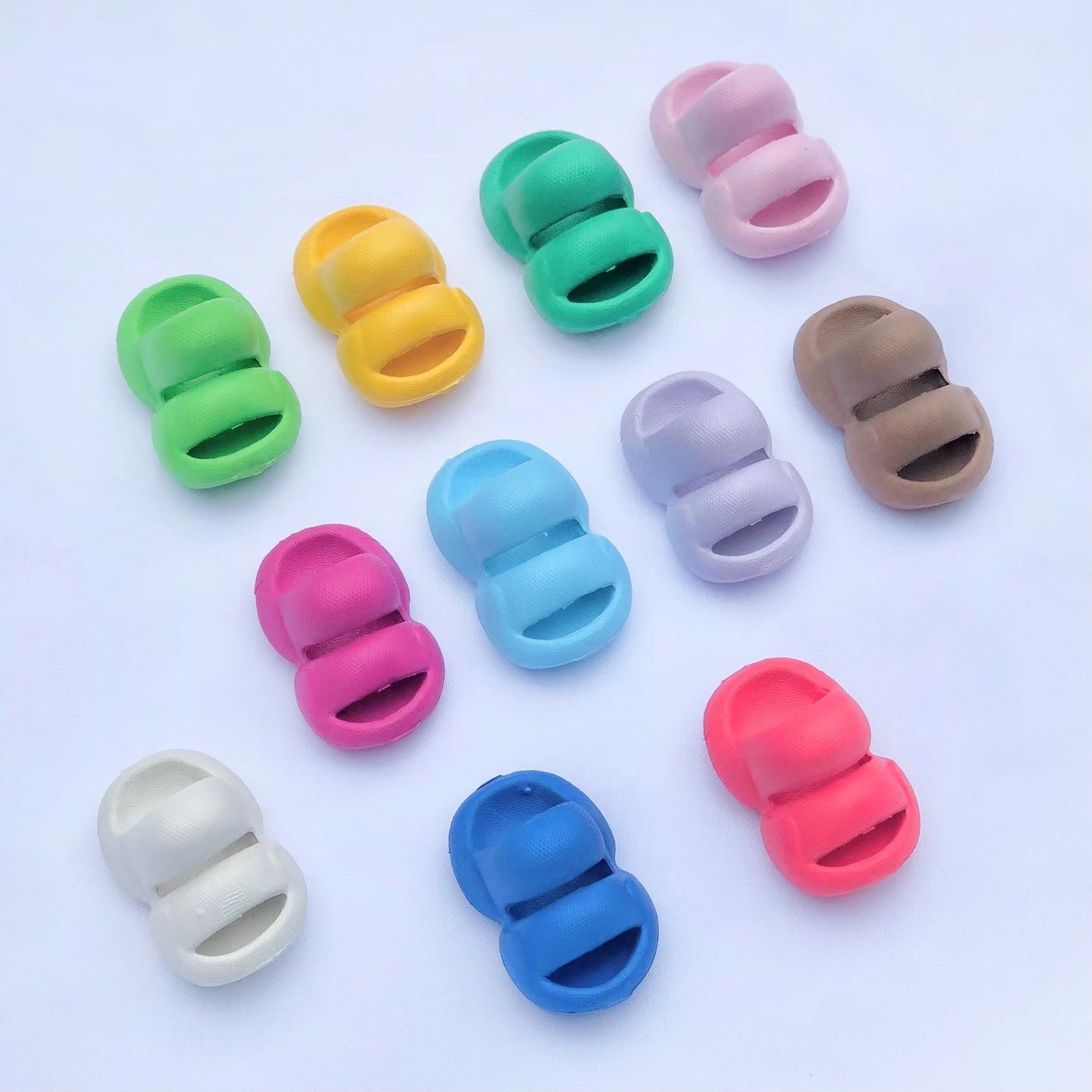 Crocs mini accessory stereo shoes DIY cute mini funny little shoe buckle single Random Mix