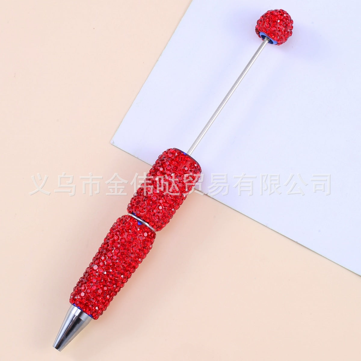 Diy rhinestone beaded beadable pen  ,Random MiX