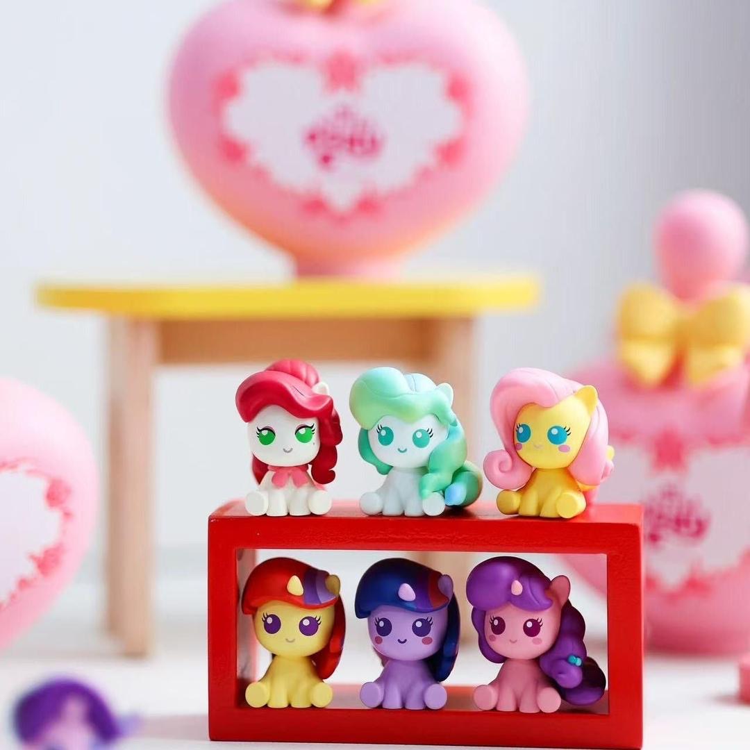 diy pen blind box my little pony diy bead diy charm character topper doll figure