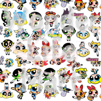 shake tiny acrylic Classic cartoon double through 4cm acrylic sheet DIY shaker cartoon Random Mix