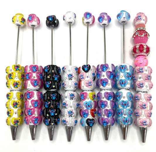 Stiddy Clay pen Heart Multicolored heart Stiddy Clay DIY Bead Pencil Random Mix