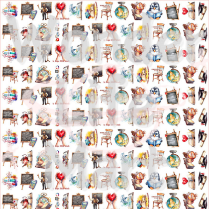 shake tiny acrylic Classic cartoon double through 4cm acrylic sheet DIY shaker cartoon Random Mix