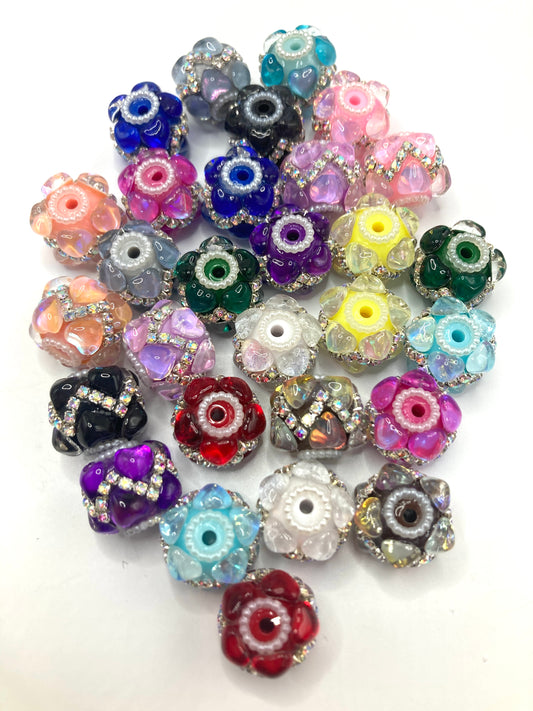 Acrylic beads Chain beads Heart-shaped beads Random Mix