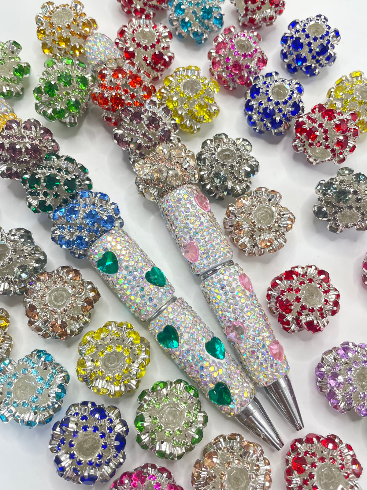 rhinestone fancy bead colorful rhinestone fancy bead