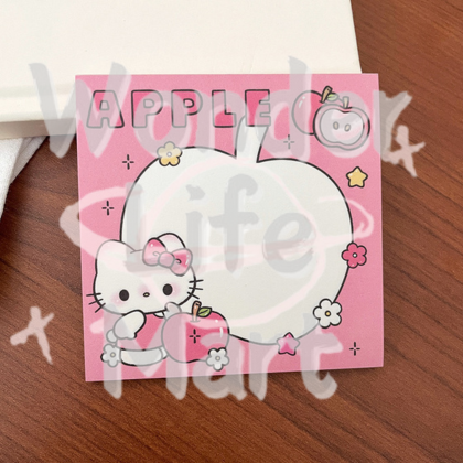 Sanri Flower Series sticky note Cute cartoon sticky note  Random Mix