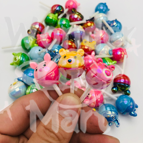 acrylic Cartoon cuteness Sanlio lollipop Random Mix 18mm