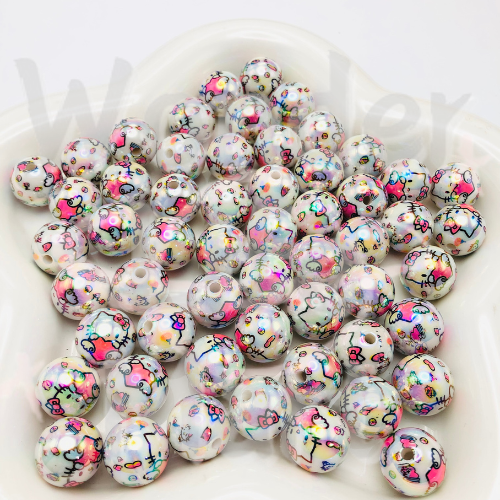 Acrylic bead HK Cartoon cuteness 16mm