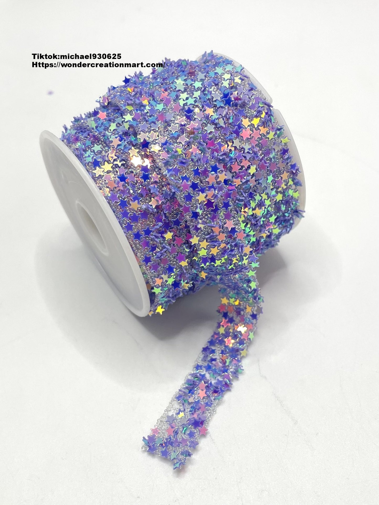 Multicolor Rhinestones with Bubble Bead and Color Star Tape & Wrapper,Optional Color