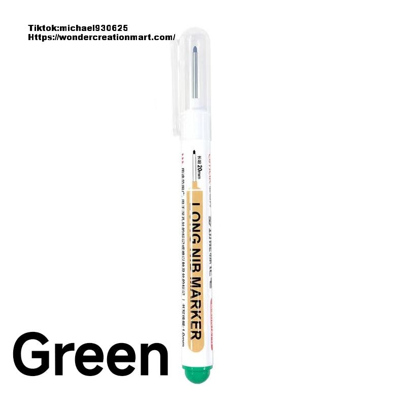 Long Nib Marker pen  (Four-Color Optional Color)