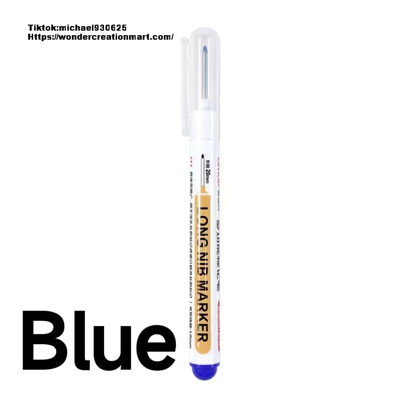 Long Nib Marker pen  (Four-Color Optional Color)