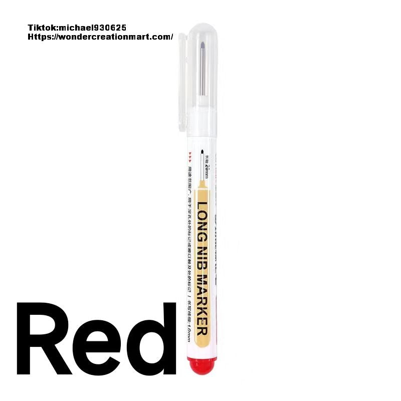 Long Nib Marker pen  (Four-Color Optional Color)