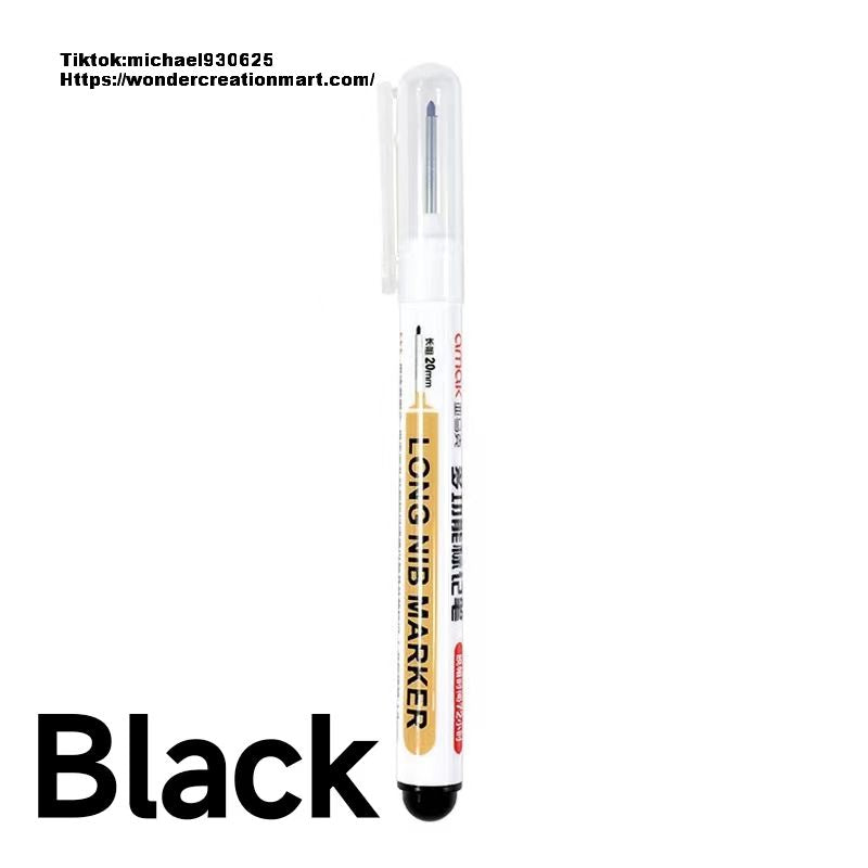 Long Nib Marker pen  (Four-Color Optional Color)