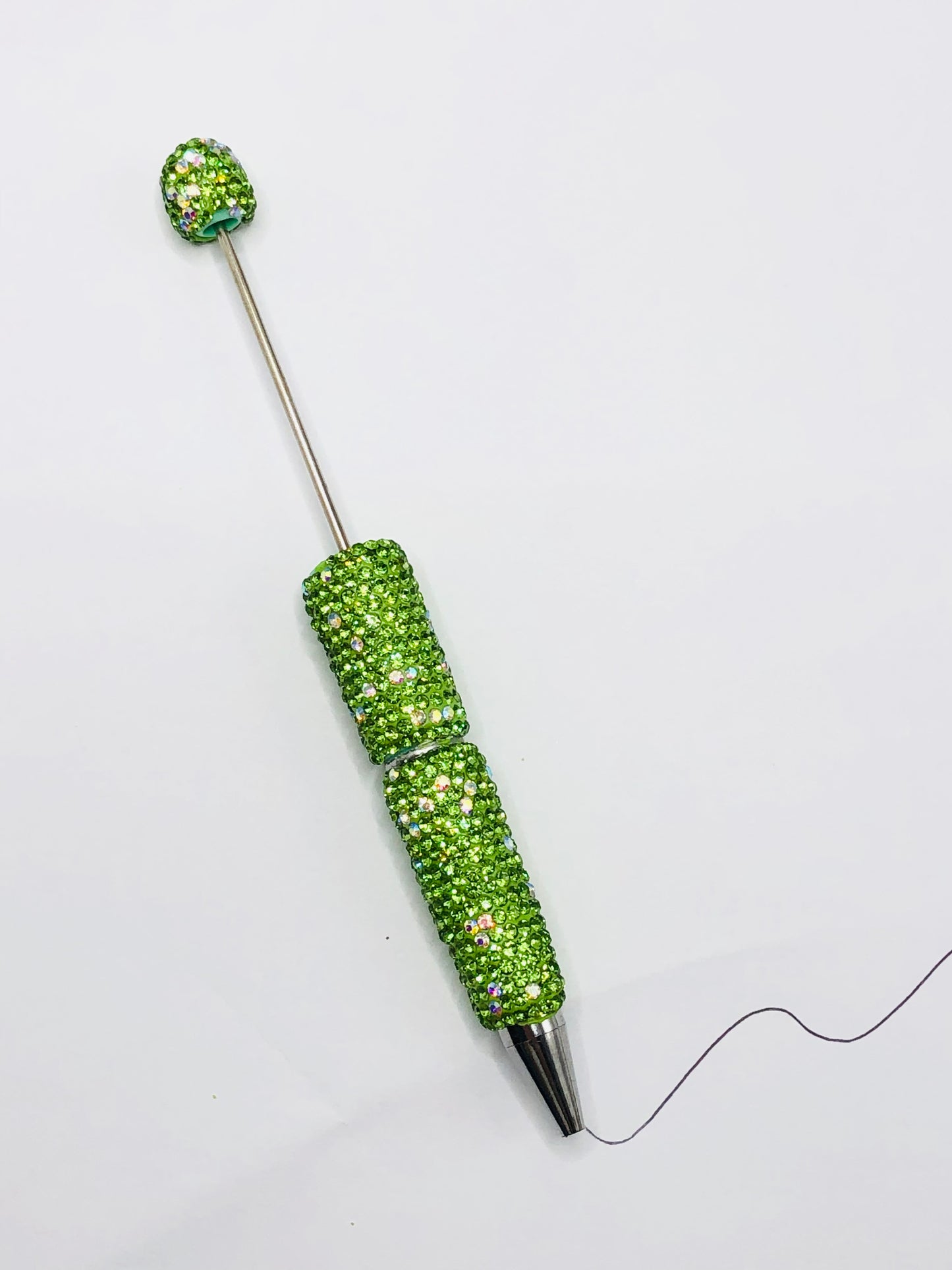 Diy rhinestone beaded beadable pen  ,Random MiX