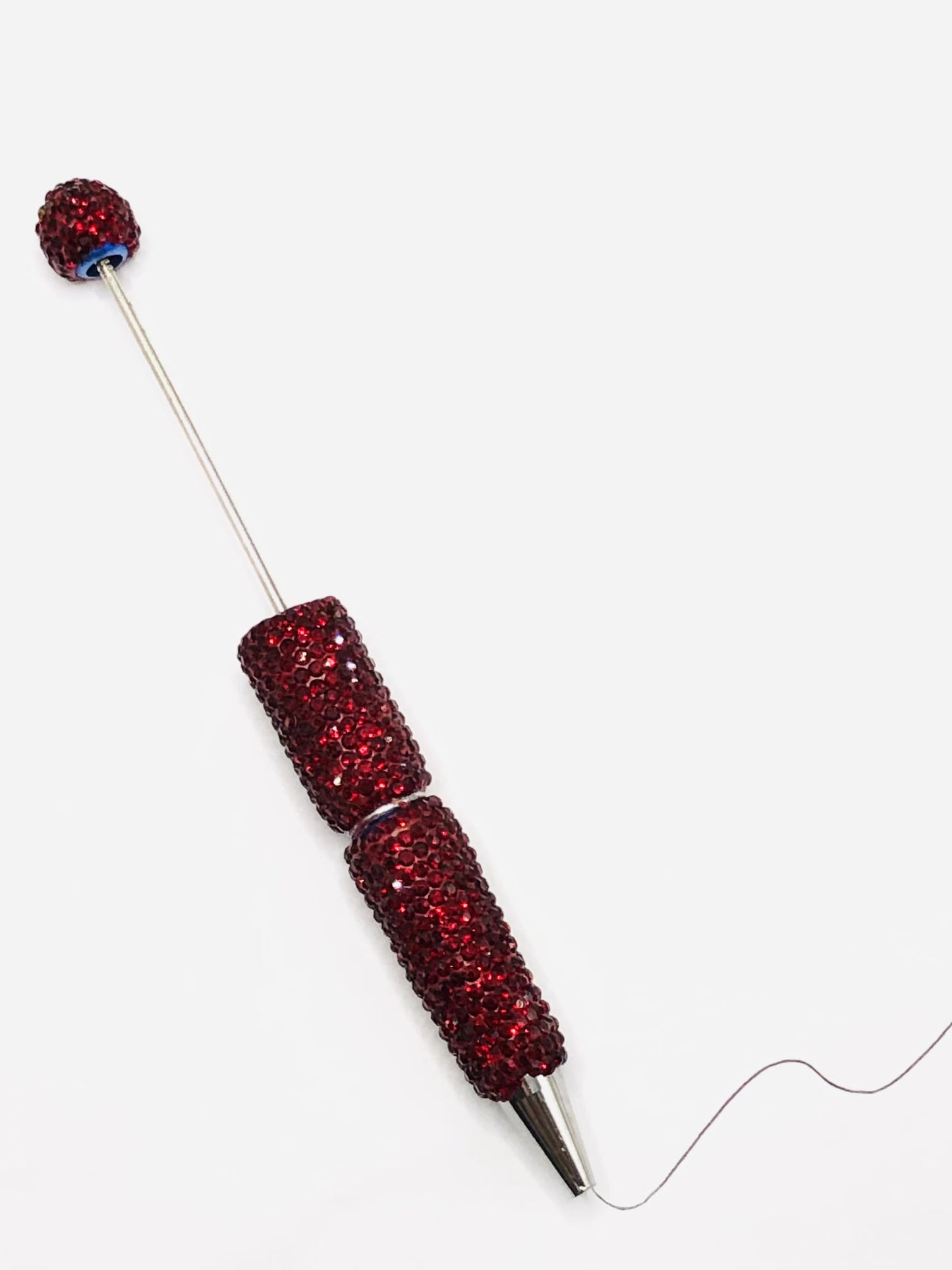 Diy rhinestone beaded beadable pen  ,Random MiX